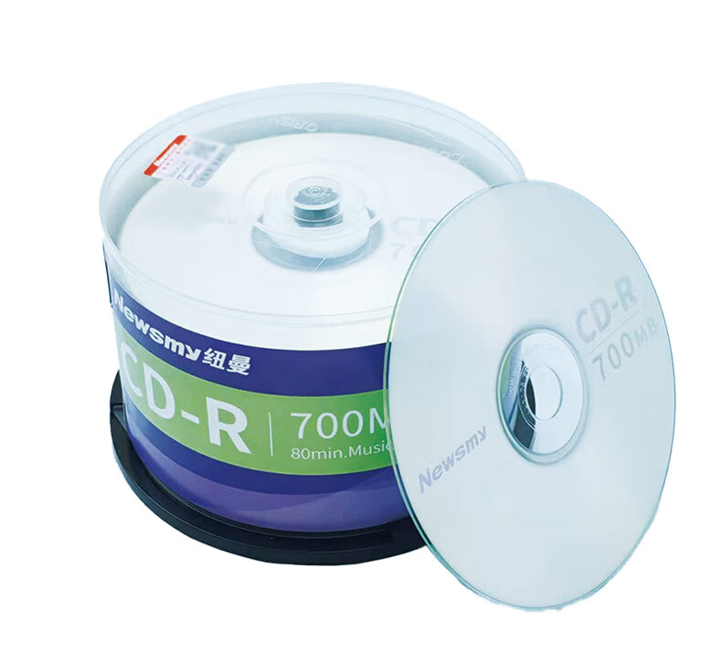 Newsmy Business Series CD-R Disc 52x 700MB Office Bulk Pack 50pcs Made in Taiwan 2