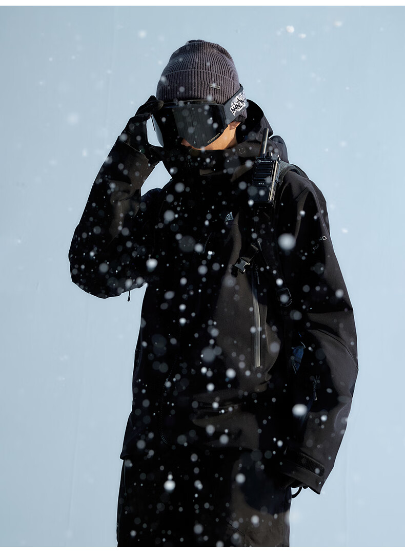 Nan En [Ice Dome] 25 New Professional Waterproof Warm 3L Ski Jacket P Cotton RECCO Ski Coat Sea Pine Yellow XS 12