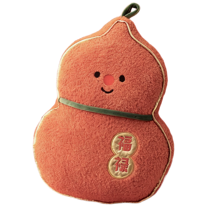 Kongsheng Festival Gourd Plush Toy Doll Pillow, Sofa Bedside Cushion, Birthday Gift
