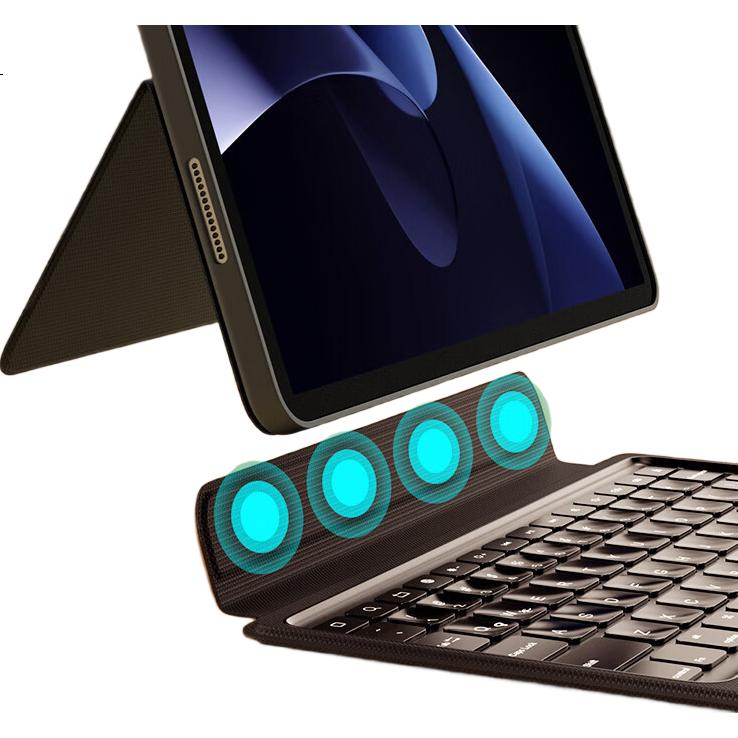 Чехол-клавиатура BIAZE для iPad Air (M2/M3) 11 дюймов с держателем для стилуса, защита Magic Control, разделяющийся