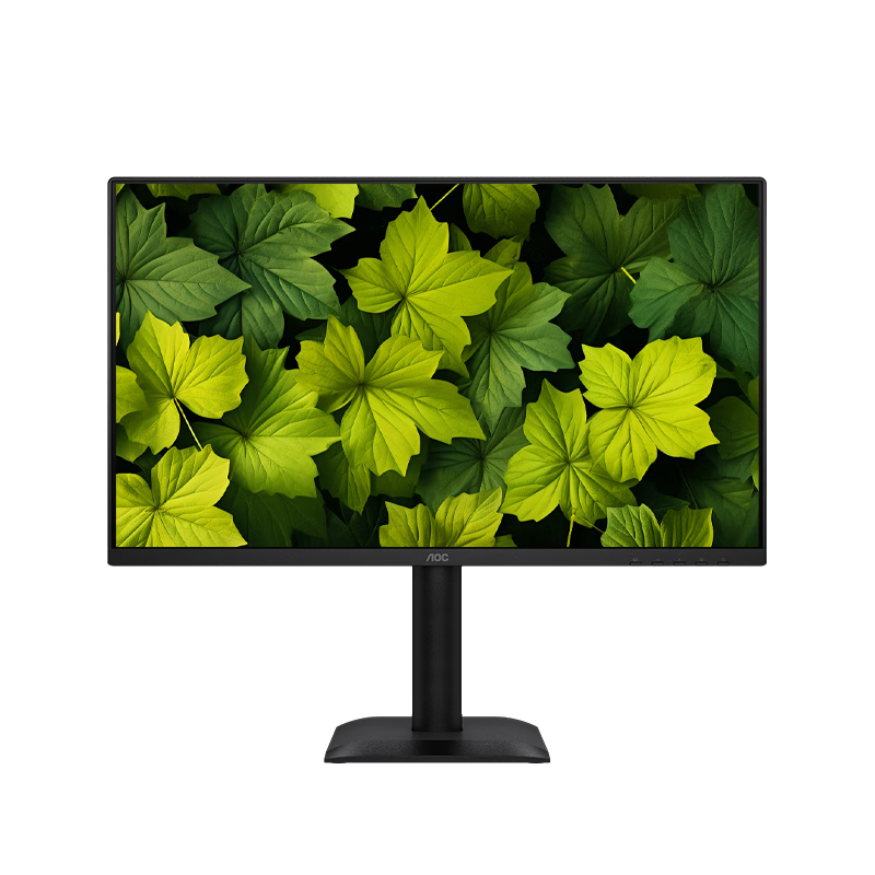 AOC 27-inch 2K IPS Monitor Adjustable Height Rotatable Office Learning Low Blue Light Desktop Laptop External Expansion Screen Q27E4
