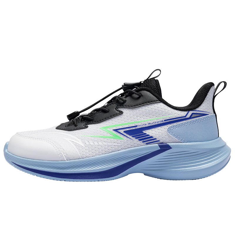 Anta Kids Cloud Running Boys and Girls Running Shoes 2026 Rebound Shock Absorption Sports Shoes Casual Sneakers A12615501