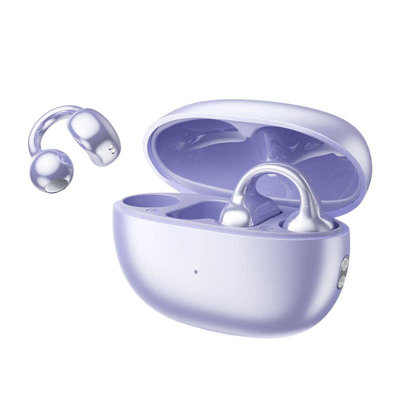 Viken 2025 Latest Berlin Sound No.1 Bone Conduction Bluetooth Ear Clip Wireless Open-Ear Sports Running Long Battery Life Non-In-Ear Ear Hook Headphones