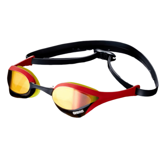 Arena Cobra Racing Swim Goggles Imported Anti-Fog Waterproof HD Coated Professional Training Swimming Federation Certified