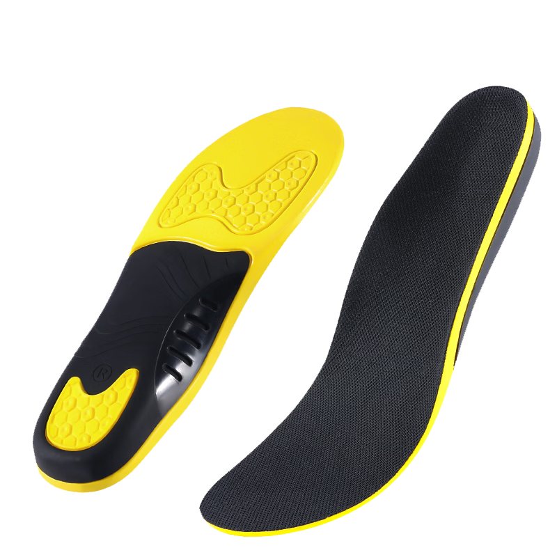 3AnGnI Arch Support Insoles for Men Shock Absorption Comfortable Antibacterial Sports Insoles Long-Standing Fatigue Relief