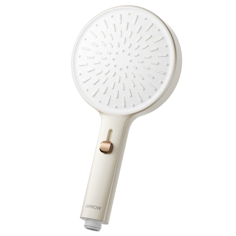 ARROW HS Shower Head Milk White Multi-Function Household Handheld High-Pressure Shower Sprayer Single Shower Head