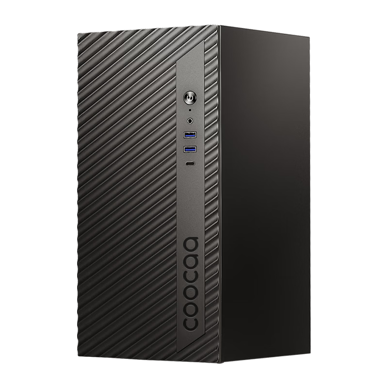 Coocaa Skyworth Desktop Computer Home Business Office Learning Desktop PC Full Set (i3-9100F+16GB+512GB+GT730-4GB)