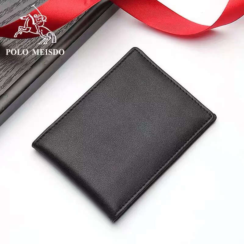 POLOMEISDO Ultra-thin Men's Driver's License Holder Card Case Driving License Cover Vehicle Registration Certificate Holder Birthday Gift 2