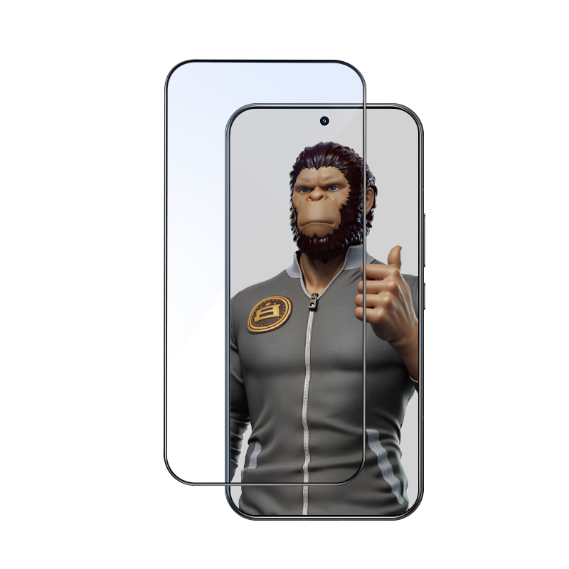 Mr. Blue Gorilla Redmi K90 Screen Protector K90 Tempered Glass Printed HD Anti-Drop Scratch-Resistant Phone Protective Film