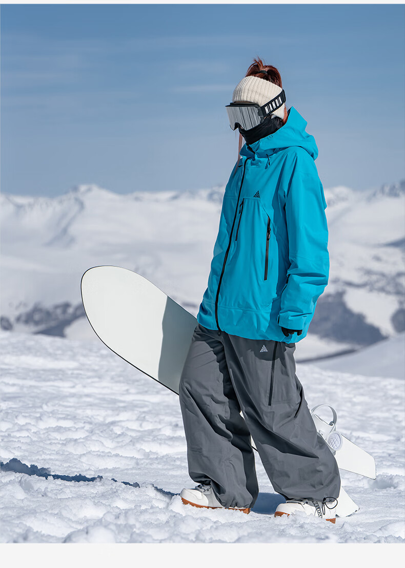 Nan En [Ice Dome] 25 New Professional Waterproof Warm 3L Ski Jacket P Cotton RECCO Ski Coat Sea Pine Yellow XS 32