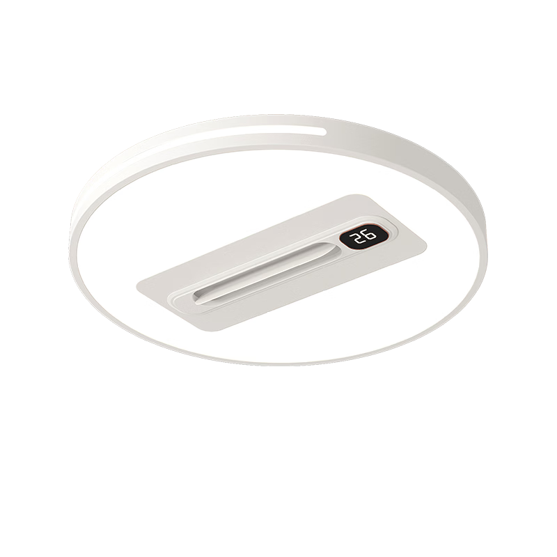 Great Wall LED Bladeless Ceiling Fan Light 2026 Model Simple Living Room Bedroom Dining Room Zhongshan Integrated Fan Lamp