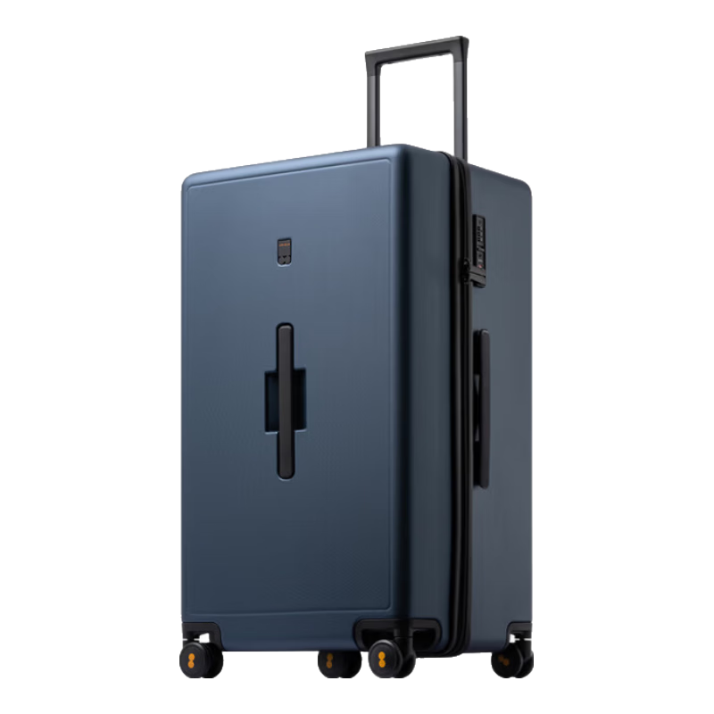 LEVEL8 Suitcase for Men And Women with Password Lock, Large Capacity 28-Inch Traveler Series PC Trolley Case Blue [JINGDONG Co-Branded Edition]
