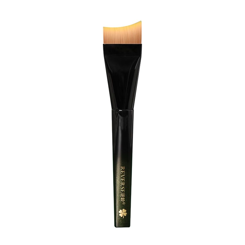 REVERSE M78 Crescent Foundation Brush Flat Head Angled Ultra-Thin Seamless Non-Powder Absorbing Suitable for Sensitive Skin Foundation Brush