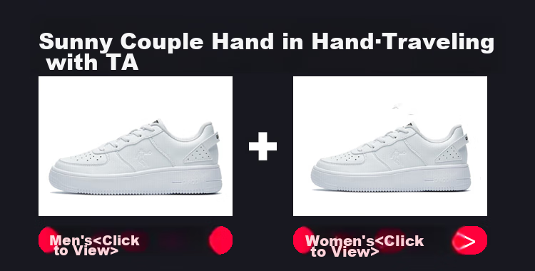 QIAODAN Women's Sneakers, Breathable Summer Sports Shoes, Casual Trendy Air Force One Style, Thick-Soled Height-Increasing White Shoes 1