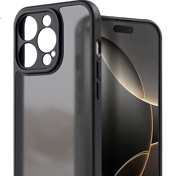 Чехол для iPhone 16 Pro Max DIVI, полупрозрачный, матовый, ультратонкий, противоударный, премиум