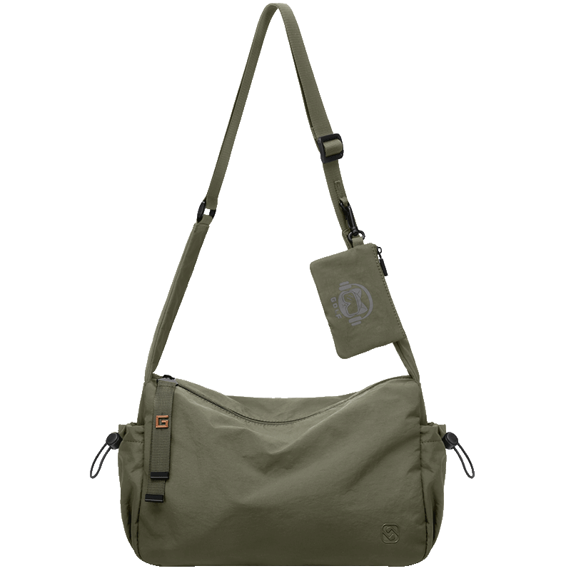 GOLF Lightweight Crossbody Bag Unisex Casual Shoulder Bag Cycling Phone Bag Outdoor Sports Small Backpack Detachable Coin Purse