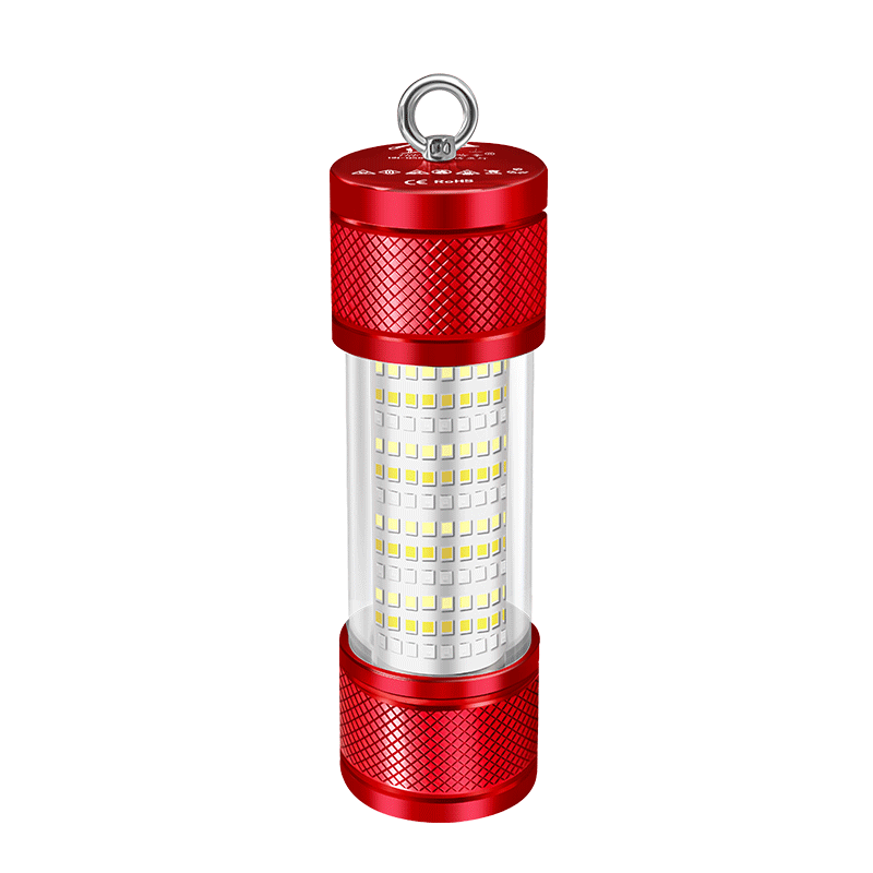 Hana Underwater Fishing Light Night Fishing Lamp Outdoor Rechargeable High Brightness LED Flashlight with Long Battery Life
