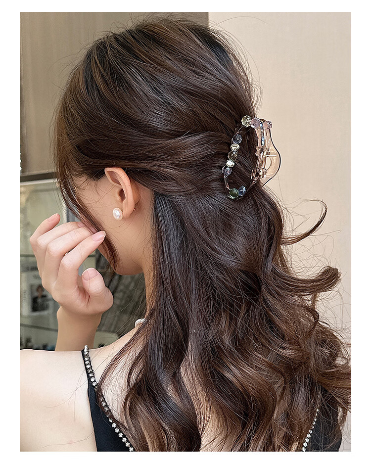 CHIMERA Half-Up Cloud Hair Claw Clip Ponytail Shark Clip Hairpin for Women Birthday Gift 5