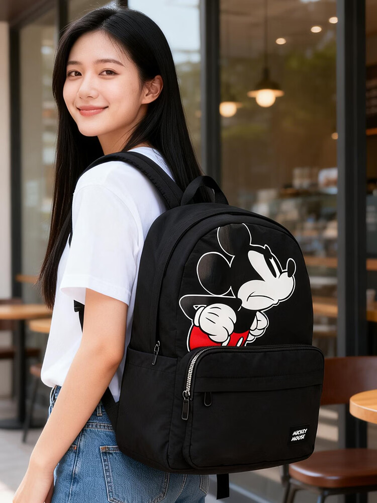 Disney Mickey Women's Backpack Large Capacity Ultra-Lightweight Sports Backpack Lightweight Travel Backpack for Women 31