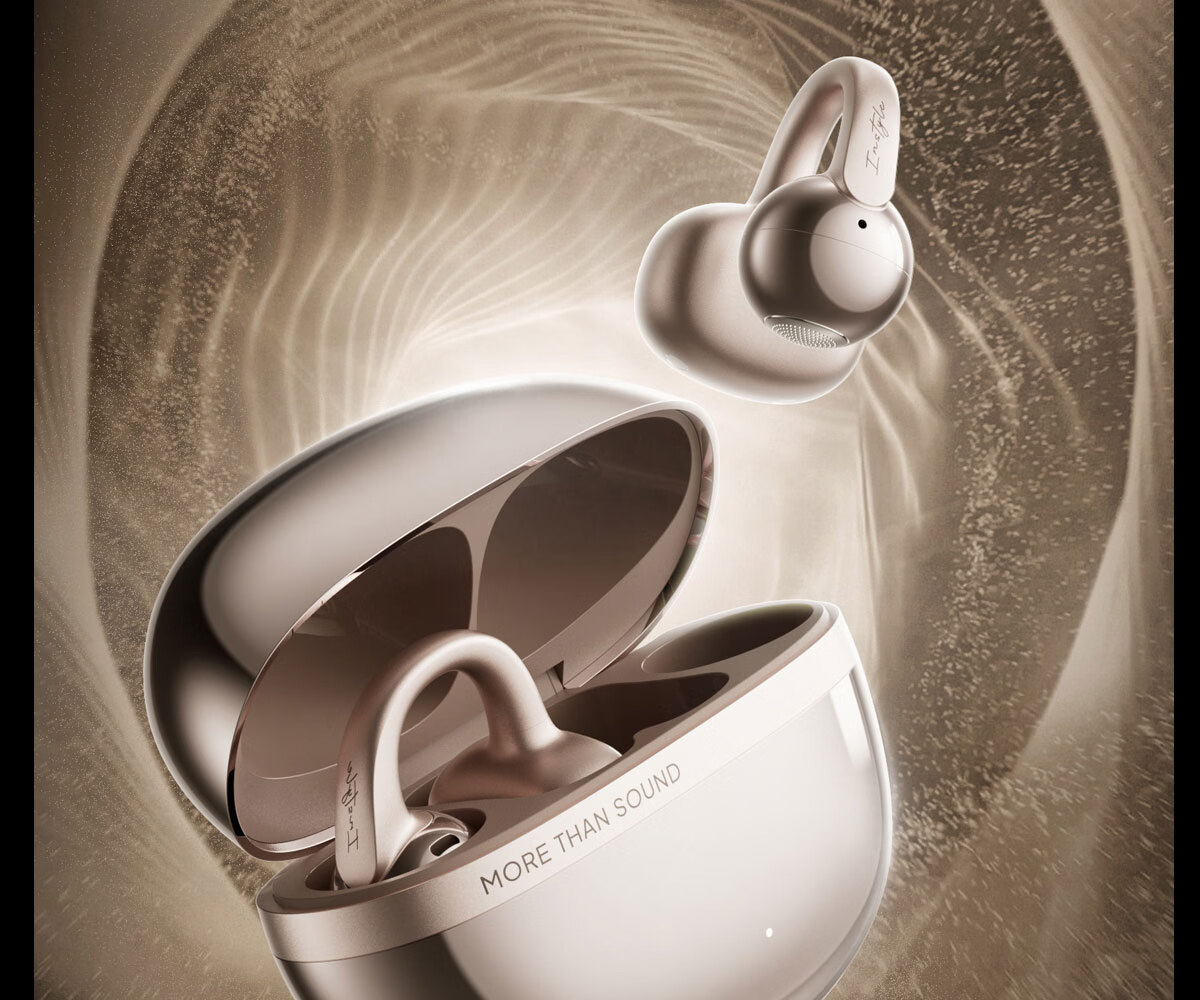 EDIFIER Auro Clip Clip-on Bluetooth Earphones Open Style Luxury Electroplating Bluetooth 6.1 Ice Silver Translator Earphones Translator Device 16