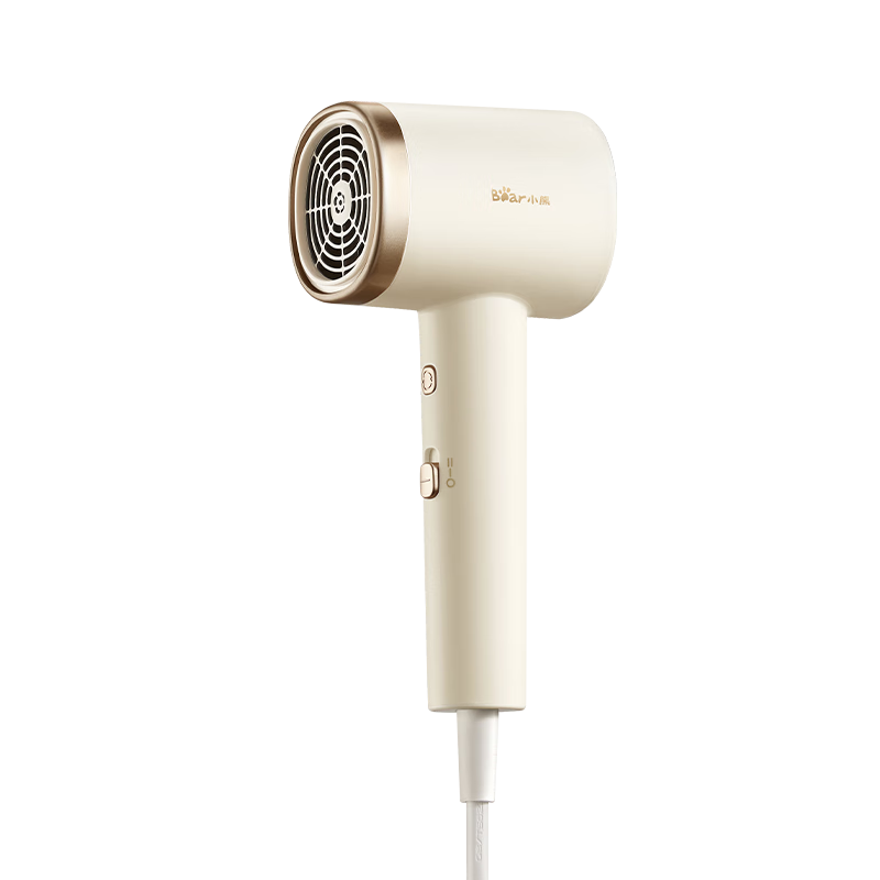 Bear Plasma Hair Dryer High Power Ionic Hair Dryer Strong Wind Mini Travel Home Use Birthday Gift for Women Men Women's Day