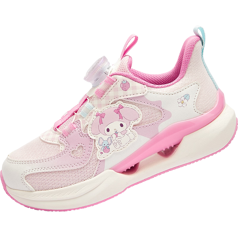 Balabala [Kuromi IP balaOne] Kids Sports Shoes Children's Sneakers 2026 Spring Autumn Girls Shoes