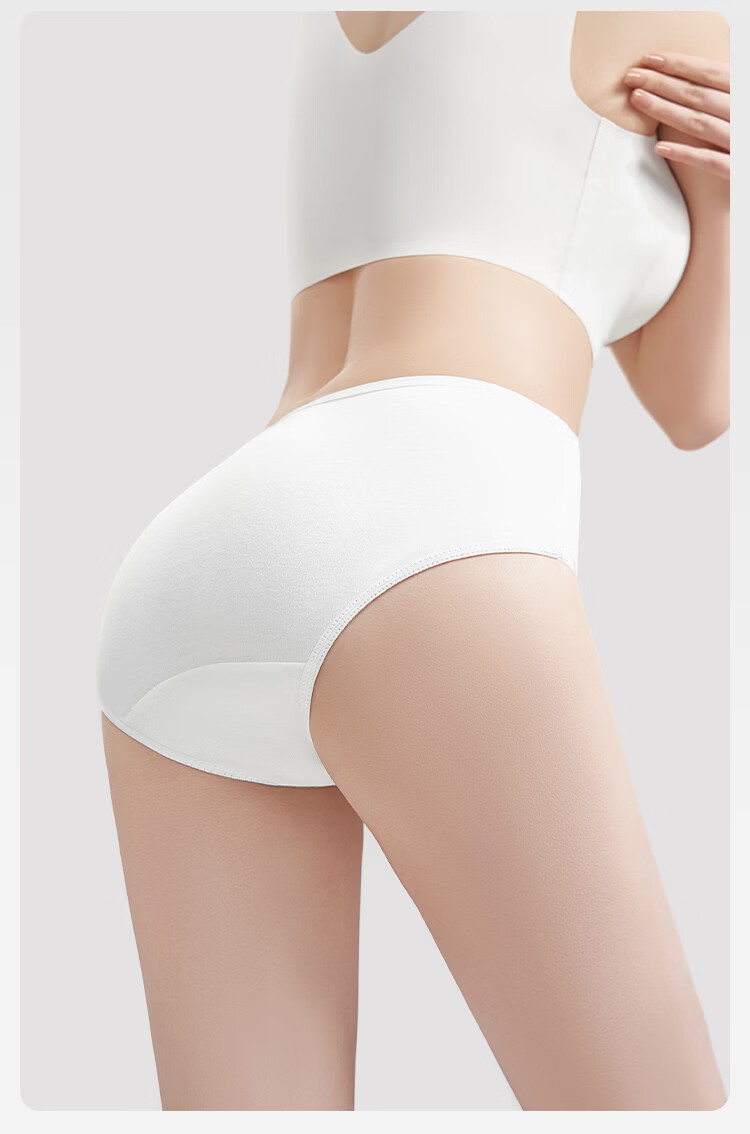 JD Original Pure Cotton Disposable Underwear for Women, Maternity EO Sterilized No-Wash Travel Postpartum Individually Wrapped 5-Pack Size L 11