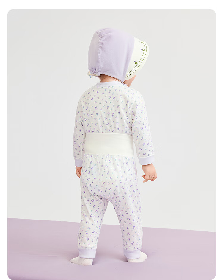 Balabala【balaOne】Kids Baby Infant Underwear Set 2025 New Winter Homewear Ribbed High-Waist New Year Edition 15