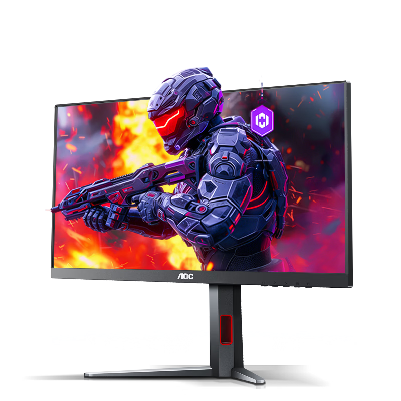 AOC 27-inch 4K 190Hz / FHD 380Hz Dual-Mode 1ms HDR400 10-bit Hardware Low Blue Light Delta Gaming Monitor Zeus Shield U27G4F