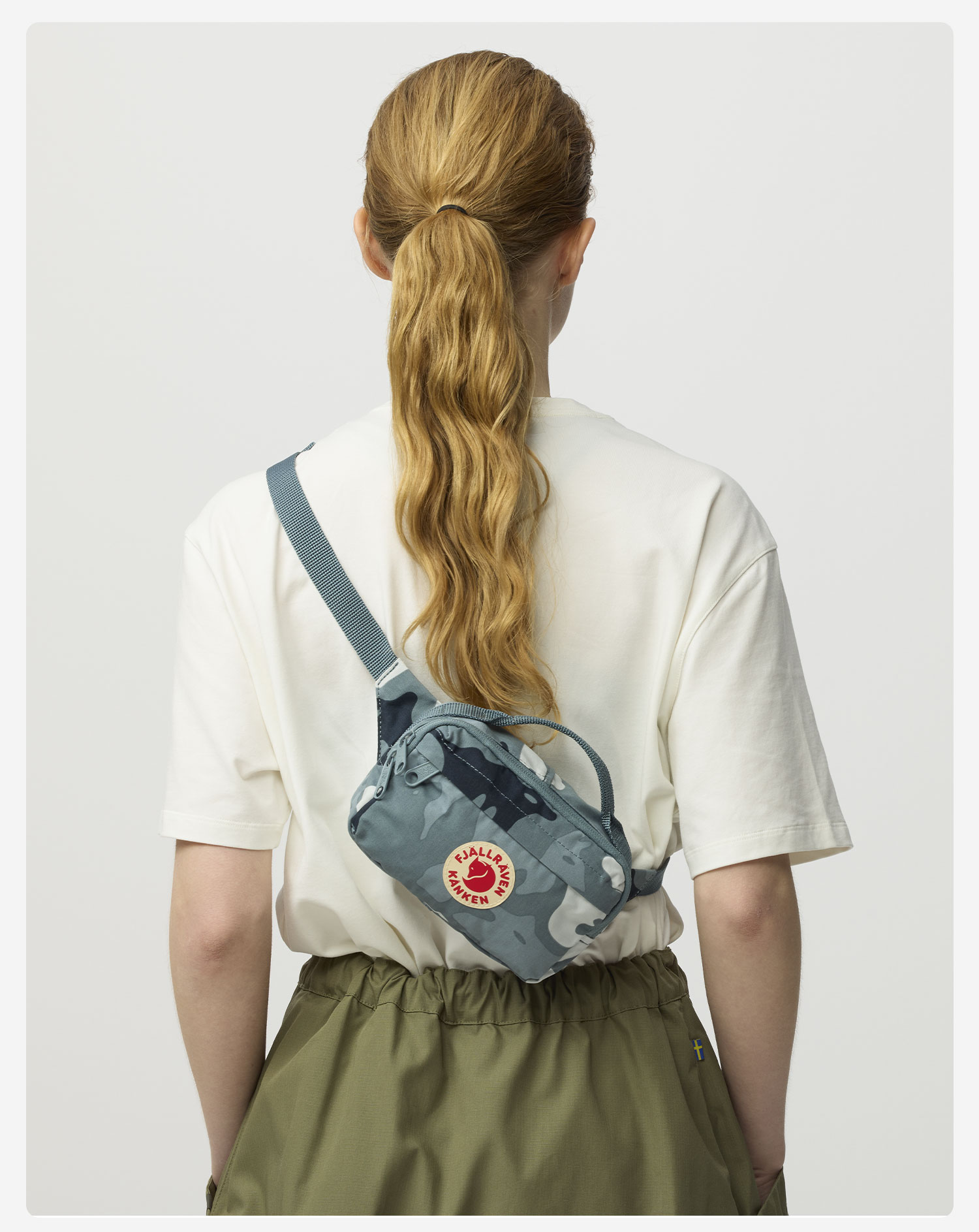 Fjällräven Kånken Animal Pattern Camouflage Art Backpack 23200357-302-986 Pink Rose 7L 20