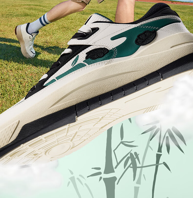 ERKE Men's Sneakers 2026 New Lightweight Height-Increasing Durable Trendy Casual Sports Shoes | Battery Panda Lite6 8