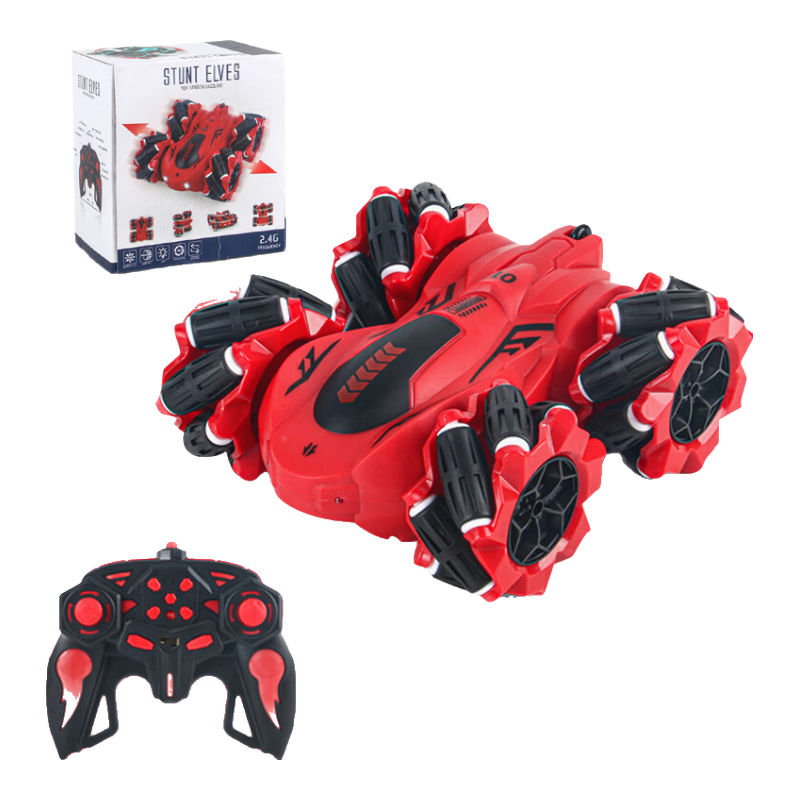 Yijan Kids Remote Control Car Toy Drift Electric Climbing Stunt 4WD Off-Road High-Speed Racing Car Birthday Gift for Boys
