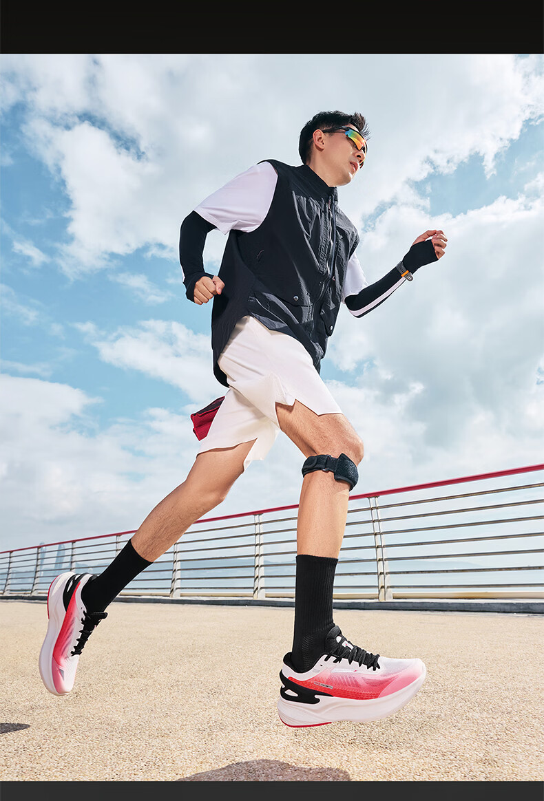 ERKE Sports Shoes Autumn Winter Running Shoes Tianma 5 Men's Soft Cushioning Shock Absorption Non-slip Wear-resistant Running Shoes 51126103246 2