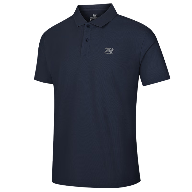 361° Men's Short Sleeve T-Shirt Spring Summer Sports Quick-Dry Running Fitness Polo Shirt 652624109H-6