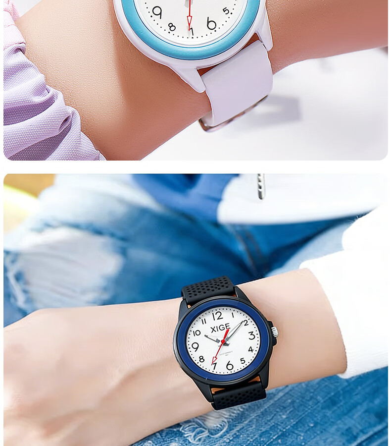 Yaga Student Watch Exam Special Watch Waterproof Quartz Watch for High School Students Couples Unique Women's Watch 16