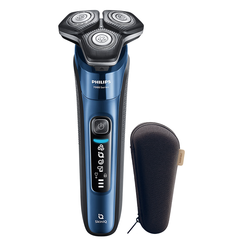 PHILIPS Electric Shaver Rotating Guard 7 Series, SkinIQ Premium Series Skincare-Grade Razor, Sold by JD, Birthday Gift for Men, Present for Boyfriend Or Father