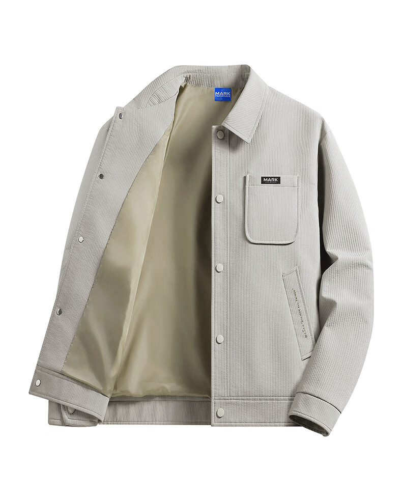 FAIRWHALE Men's Jacket Workwear Coat Autumn Winter 2025 New Popular Spring Autumn Men's Top M Black 8