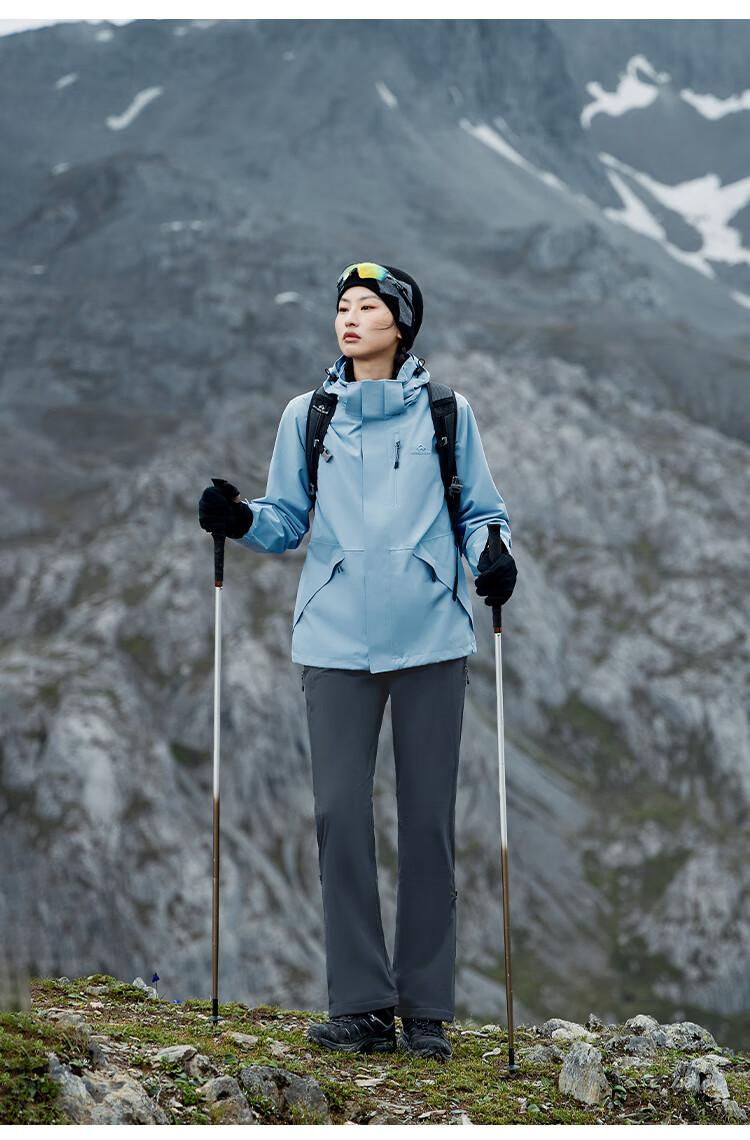 Toread Mulan Women's Softshell Pants Autumn Winter Fleece Warm Durable Breathable Windproof Outdoor Travel Hiking Trousers 8