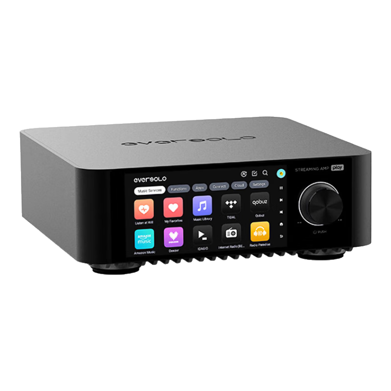 EVERSOLO PLAY Streaming Amplifier All-in-One HIFI Lossless Music Streamer High-Fidelity Passive Speaker Bundle [National Subsidy] - PLAY Standard Edition