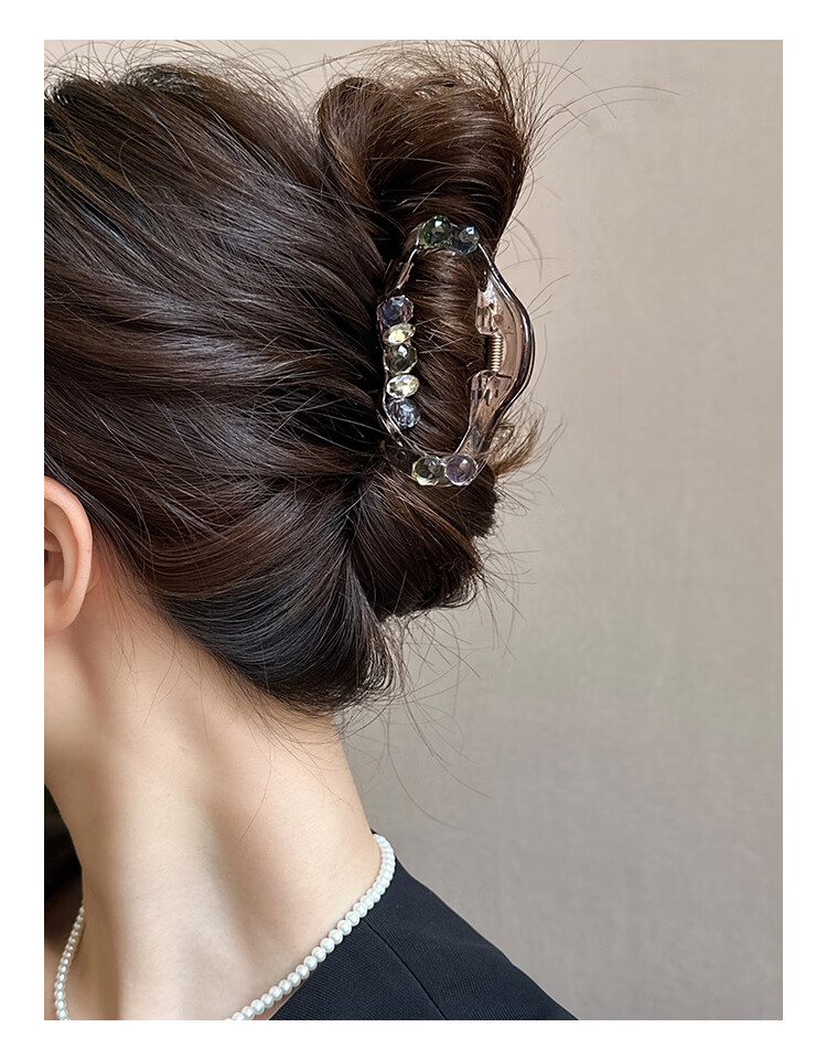 CHIMERA Half-Up Cloud Hair Claw Clip Ponytail Shark Clip Hairpin for Women Birthday Gift 4