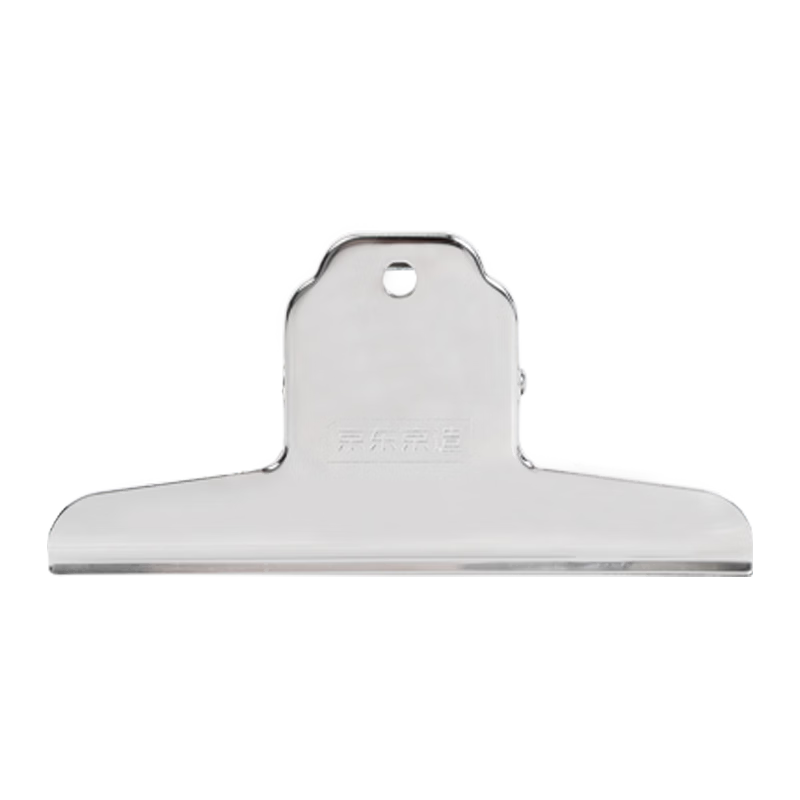JD Jingdong Jingzao 145mm Large Mountain-Shaped Metal Ticket Clip Document Folder Clipboard Financial Document Clip Office Supplies 3pcs/Bag JD3107