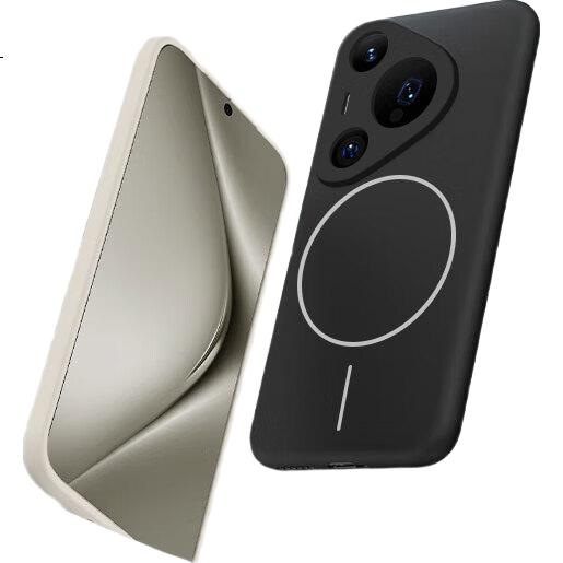 Чехол для телефона Xuanka с магнитным креплением, защита объектива, для Huawei Pura 80 Pro/Pro+, силиконовый, противоударный, Magsafe