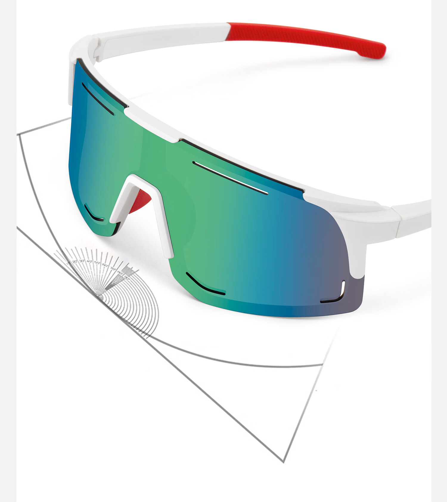FENCHI Youth Cycling Goggles Windproof UV Protection Outdoor Sports Glasses Kids Spring Autumn Sun Protection Sunglasses 8