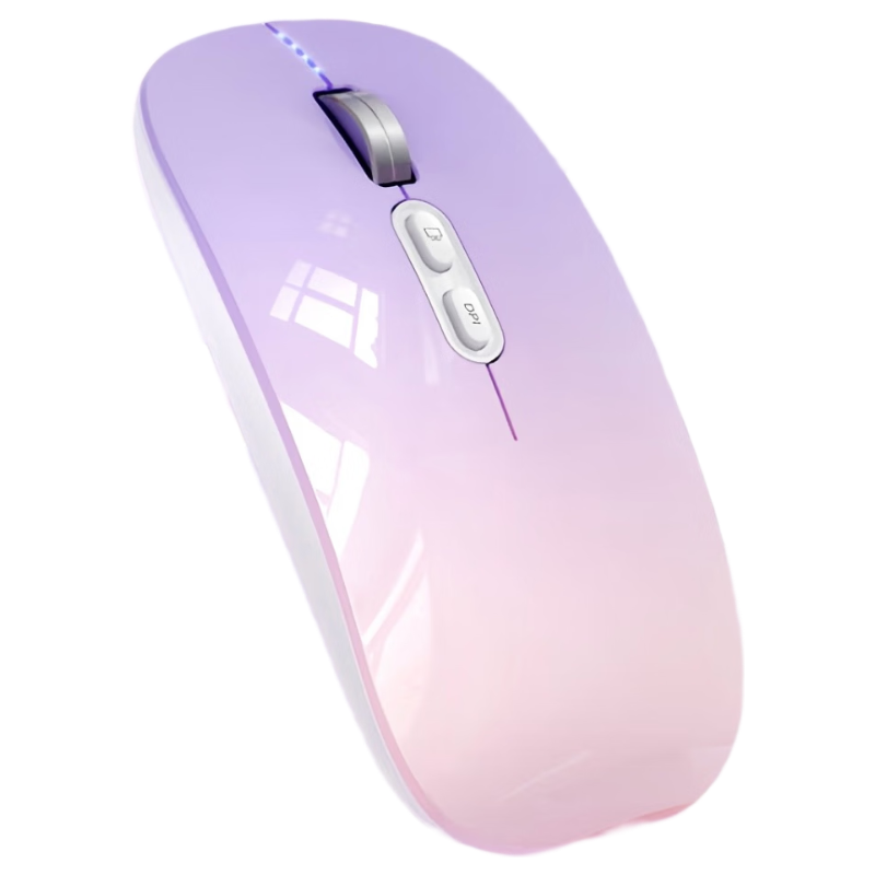 Stiger Gradient Color Wireless Bluetooth Mouse Compatible with Apple Huawei MateBook Pad Pro Laptop Tablet Desktop Office Quiet Rechargeable