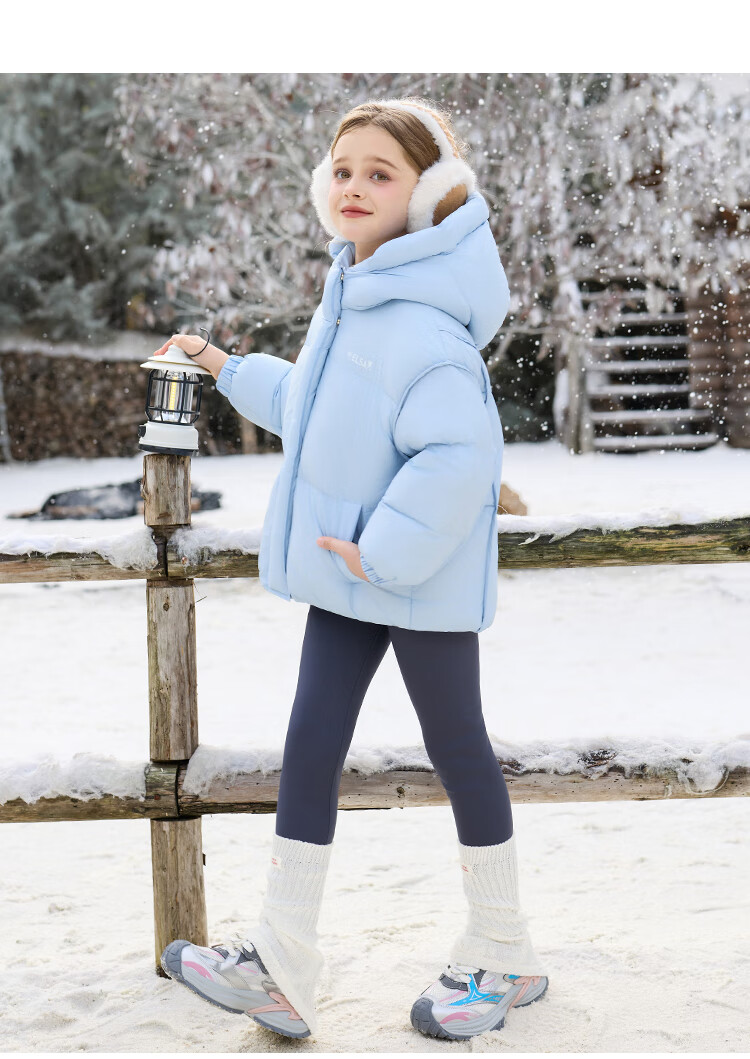 Disney Girls' Down Jacket 2026 New Winter Kids Short Thickened Puffer Coat Warm Baby Children Boys' Outerwear 3
