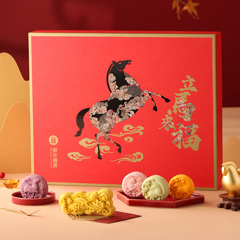 御茶膳房糕点礼盒节日礼品过节送礼北京特产礼物点心喜饼零食大礼包790g