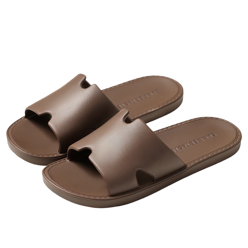 FOOTOPPO EVA Indoor Home Slippers Men Women Anti-Odor Non-Slip Bathroom Slippers