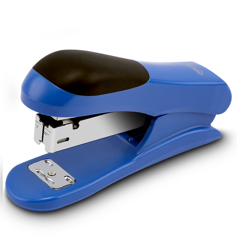 Deli 12# Structurally Stable Stapler (Maximum Capacity: 50 Staples, Compatible with 24/6 And 26/6 Staples), Blue 0305