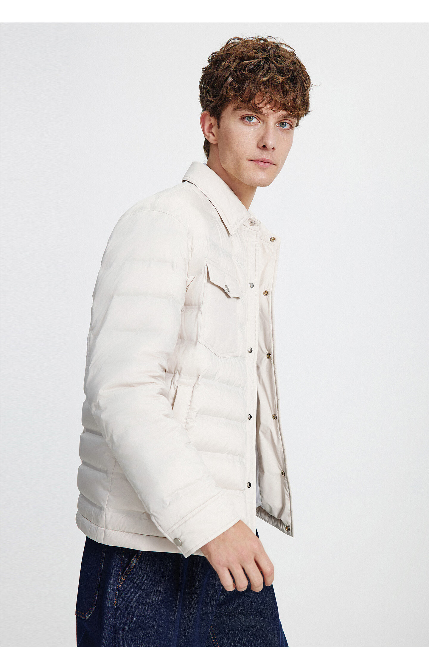 Navigare Italian Small Sailboat 25 New Classic Men's Down Jacket Lightweight Warm Goose Down Coat 1331605501 21