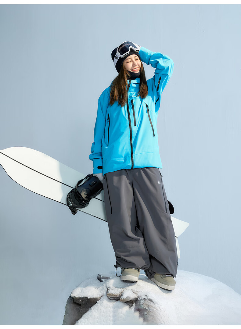 Nan En [Ice Dome] 25 New Professional Waterproof Warm 3L Ski Jacket P Cotton RECCO Ski Coat Sea Pine Yellow XS 5